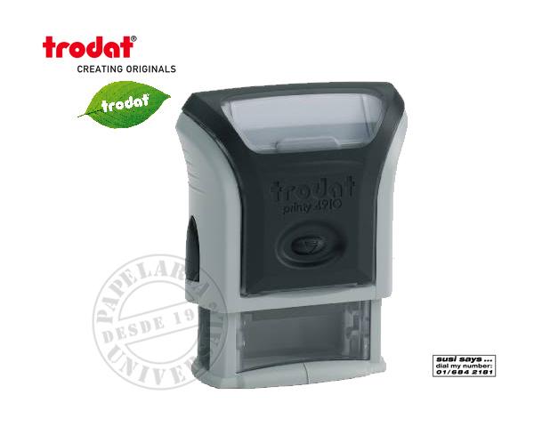 Carimbo Trodat 4910 Printy Line 26x9mm