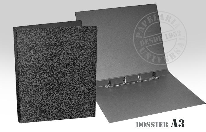 Dossier Universal A3 40mm 4x30mm Cartão Fibra Marmoreado
