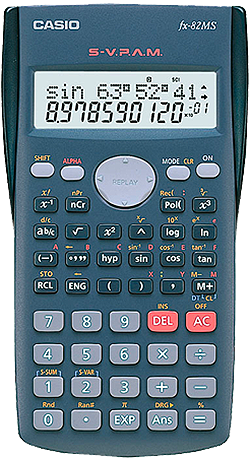 Máquina Calcular Casio FX-82 MS