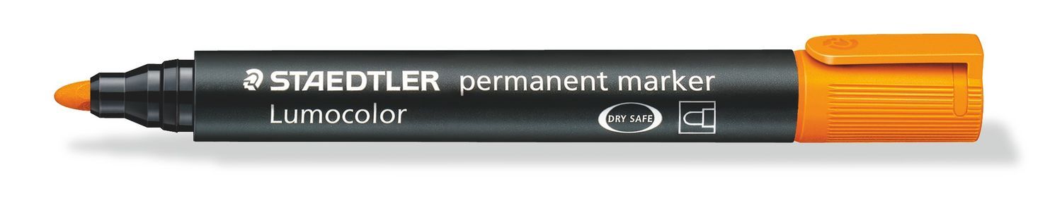 Marcador Staedtler 352-04 Permanent Laranja