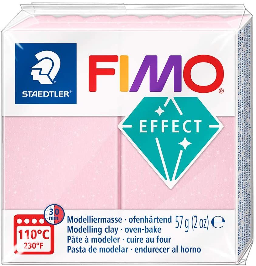 Massa Modelar Fimo Effect 8020 -206 56g Quartzo Rosa