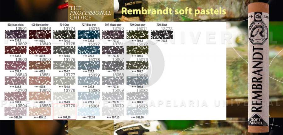 Lápis Pastel Rembrandt 3199.704.10 Cinza