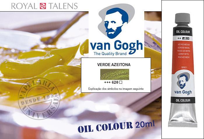 Oleo Van Gogh 0204.620.3 20ml Verde Oliva