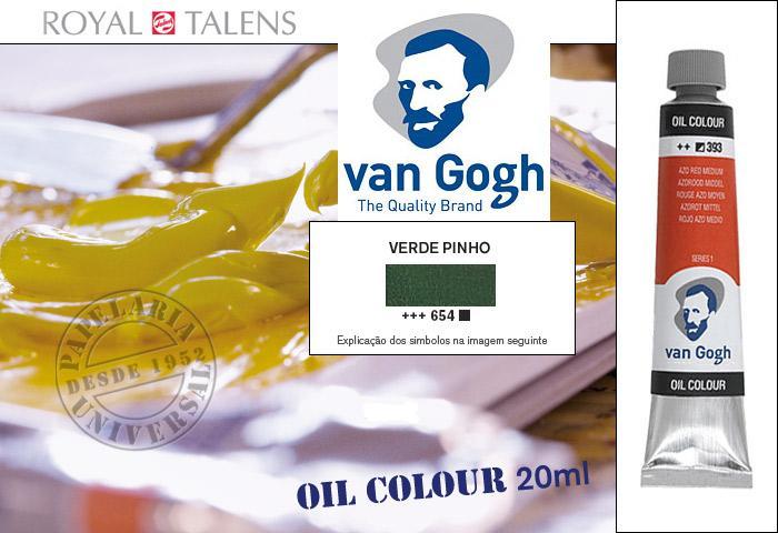 Oleo Van Gogh 0204.654.3 20ml Verde Pinho