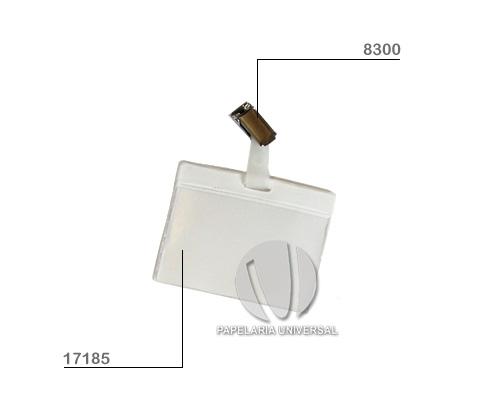 Porta Nomes Roma 310A (75x90mm) c/ Rasgo
