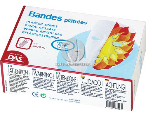 Gesso Das 6881-00 4 Bandas 8cmx3m