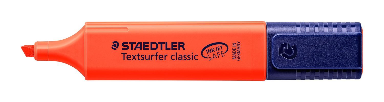 Marcador Staedtler 364-02 Textsurfer classic Vermelho