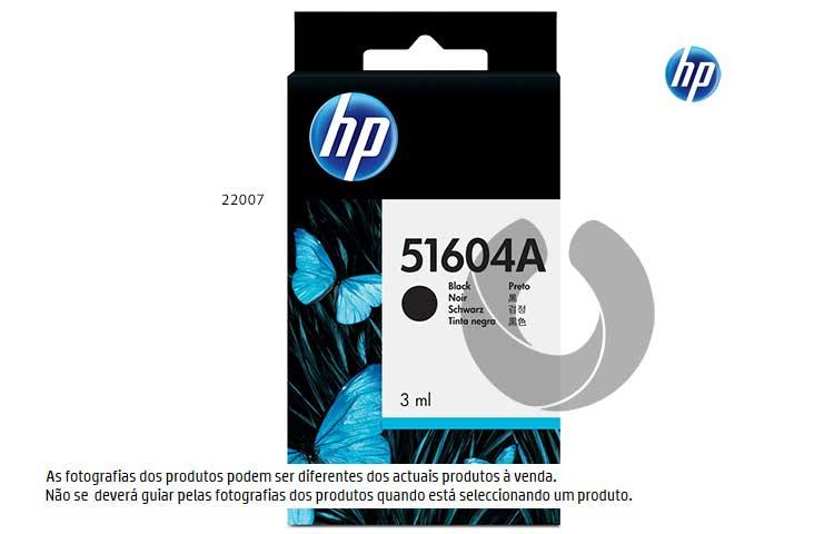 Tinteiro HP 51604a (3,7ml) Preto