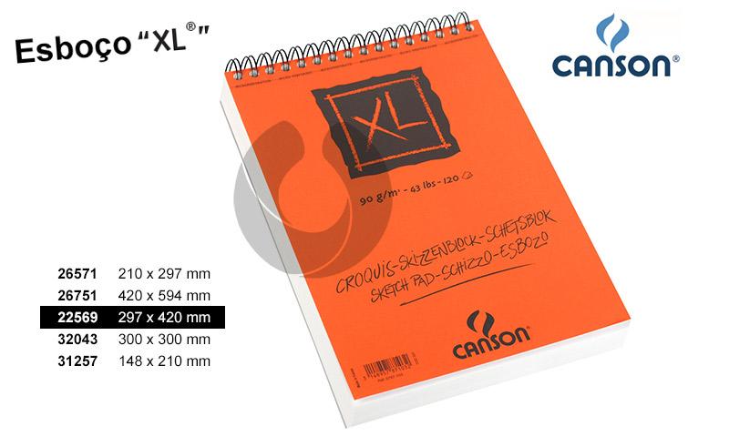 Bloco Canson 200 787 115 XL 297x420mm 90g 120F