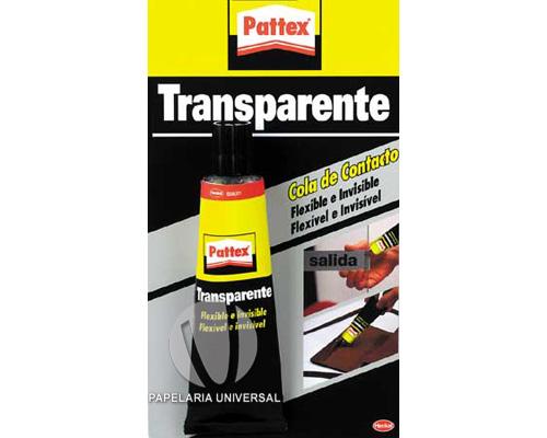 Cola contacto transparente Pattex