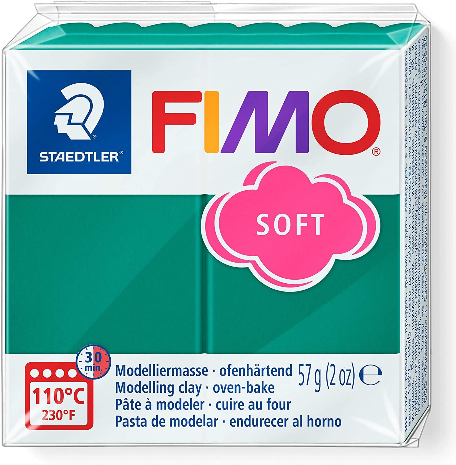 Massa Modelar Fimo Effect 8020 -506 56g Verde Jade