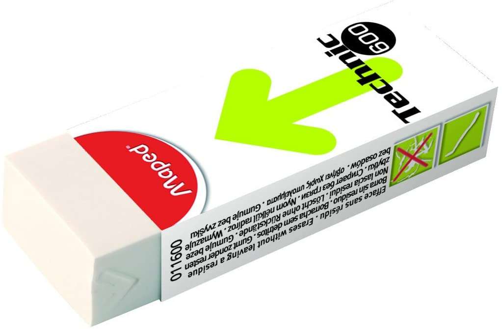 Borracha Maped 011600 Technic 600 Branca