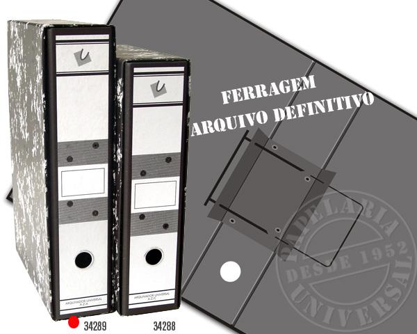 Pasta Arquivo Universal 121A-AZ ALMAÇO com Caixa