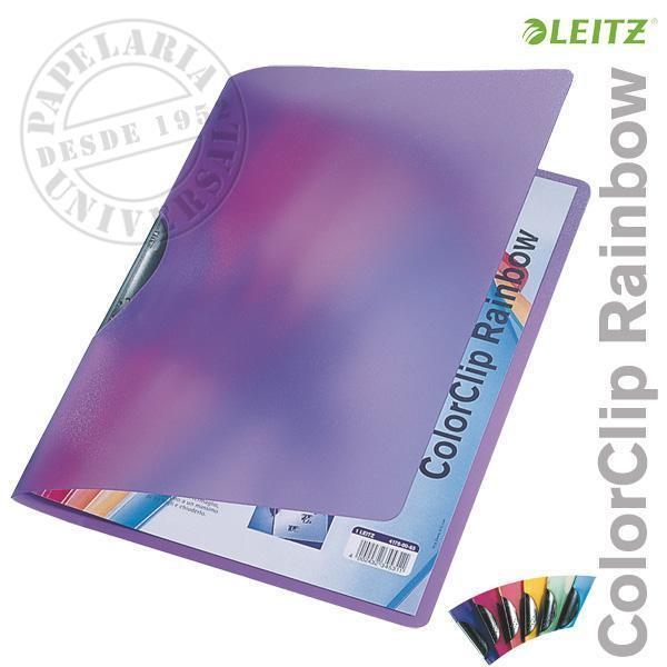 Capa Plástico Leitz A4 4176-65 Violeta