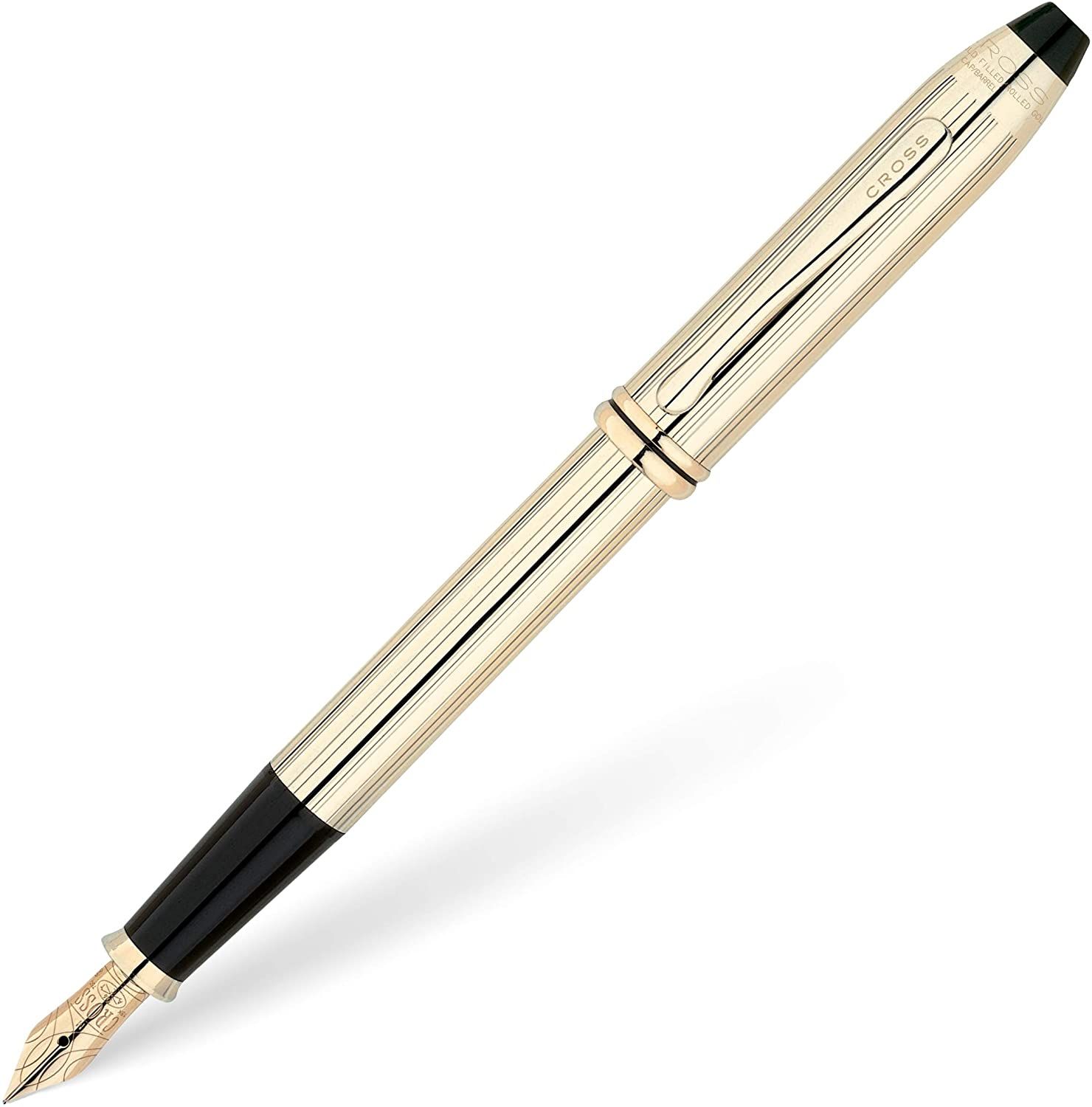 CANETA CROSS TOWNSEND 706-GF LAMINADO OURO 10K