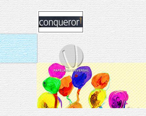 Cartolina Conqueror A4 220g Texture Vergê Azul Céu