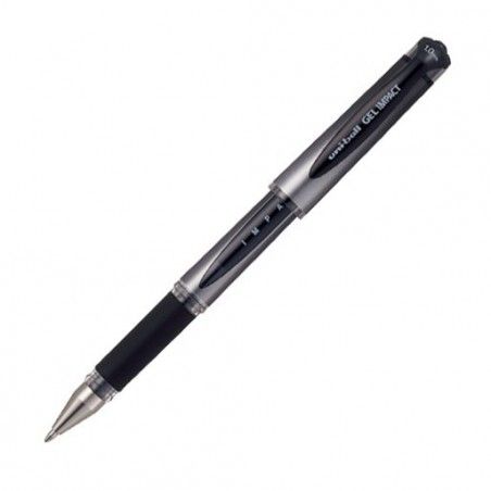 Marcador Uni-Ball UM-153S Gel Impact Preto