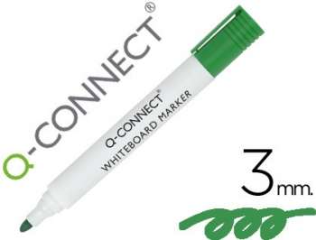 Marcador Q-Connect KF26009 (Q. Branco) Verde