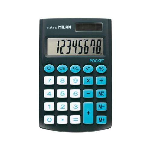 Máquina Calcular Bolso Milan 150908KBL Preto