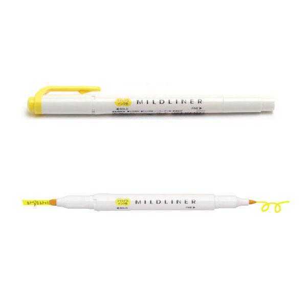 Marcador Zebra Mildliner Flur. Pastel 108302 Ponta Dup. Am.