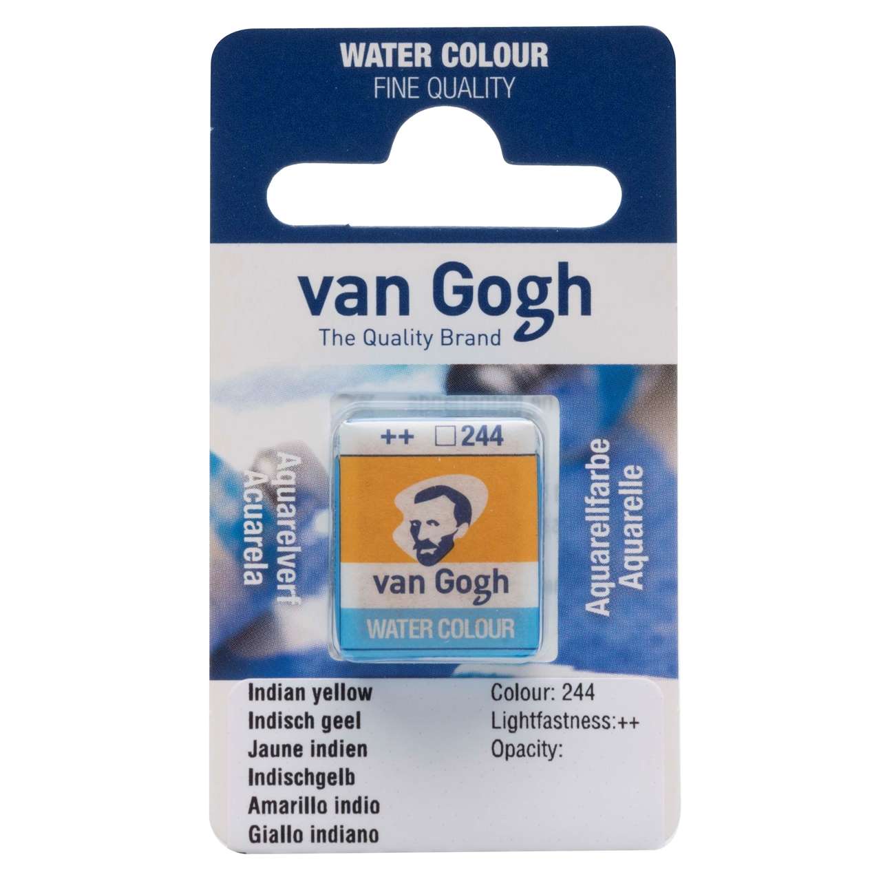 Aguarela Van Gogh 20862441 1/2 Pastilha Amarelo Indio