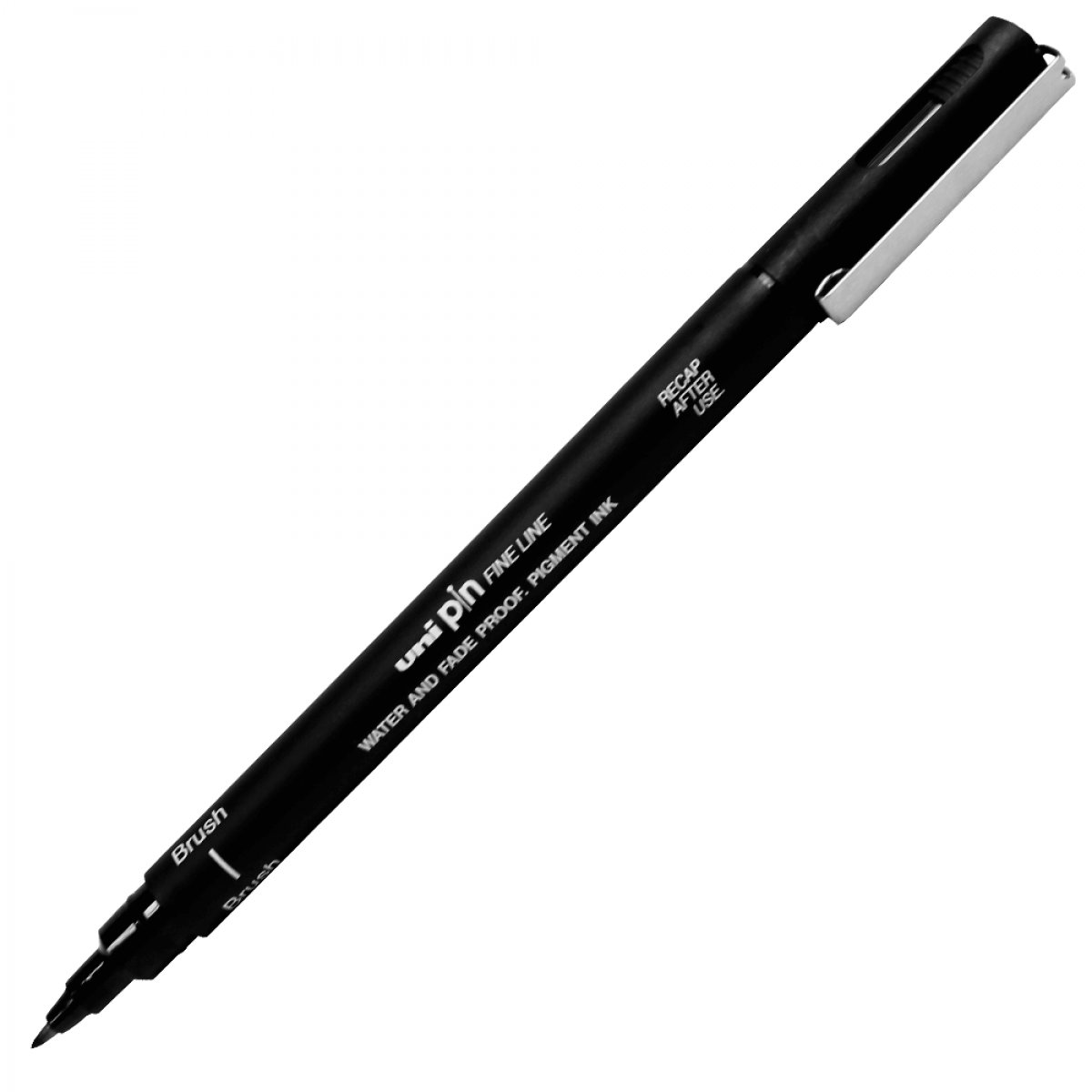 Marcador Uni-ball Drawing PIN BR-200 Brush Preto