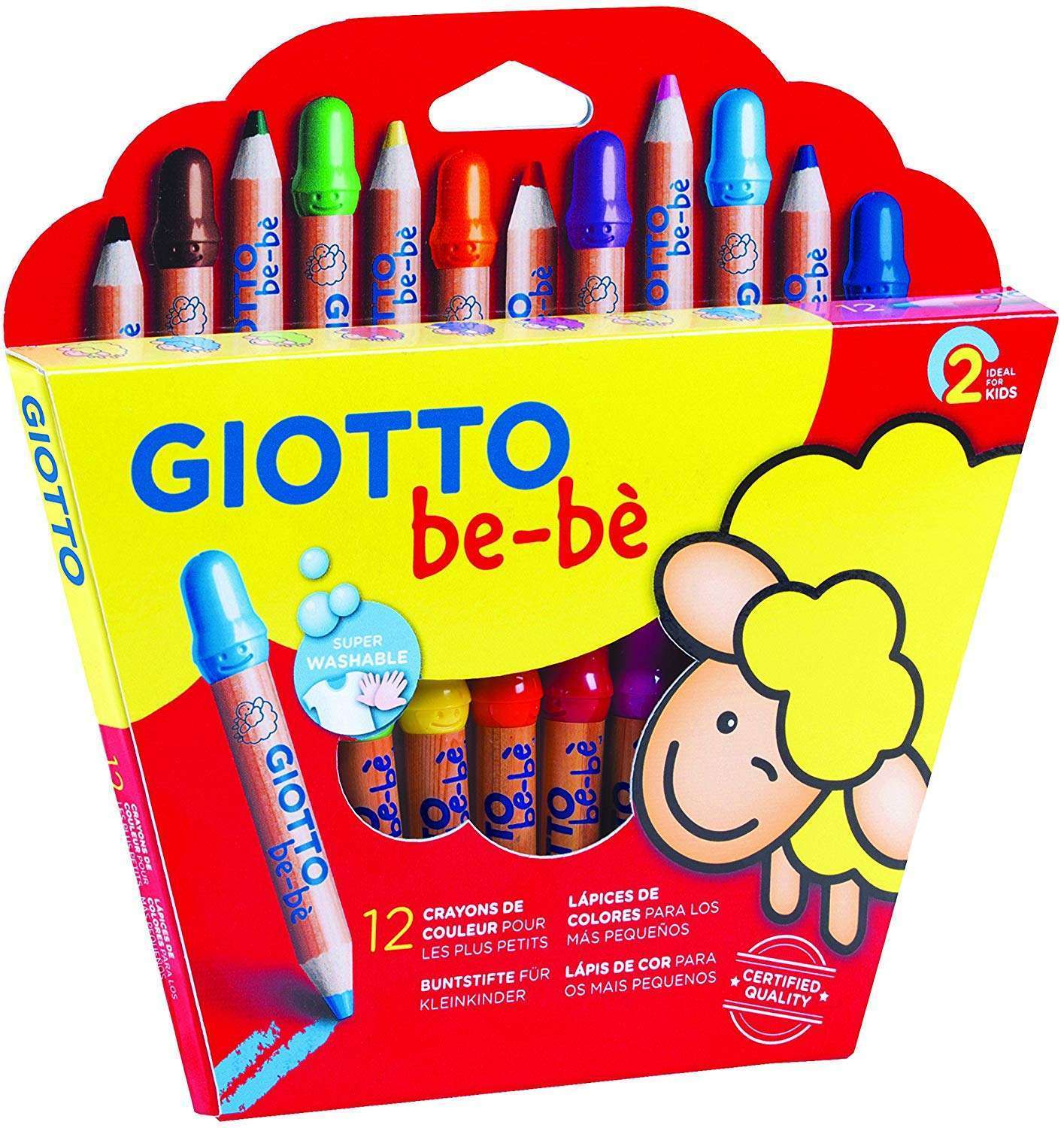 Lápis Cor Giotto be-bé 4697-00 Cx.12