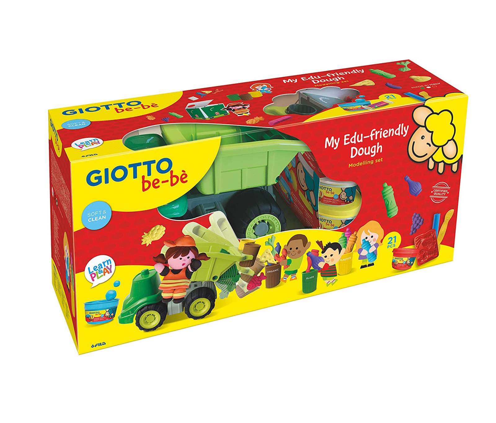 Kit Pasta Modelar Giotto be-bé 4753-00 My Edu-Friendly