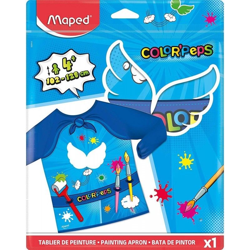 Avental Maped 820410 Color Peps Heróis  (5 aos 8 Anos)