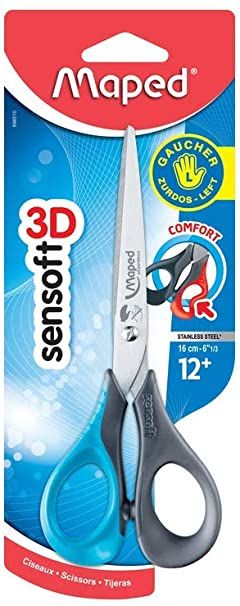 Tesoura Maped 696510 Sensoft 16cm ESQUERDINO