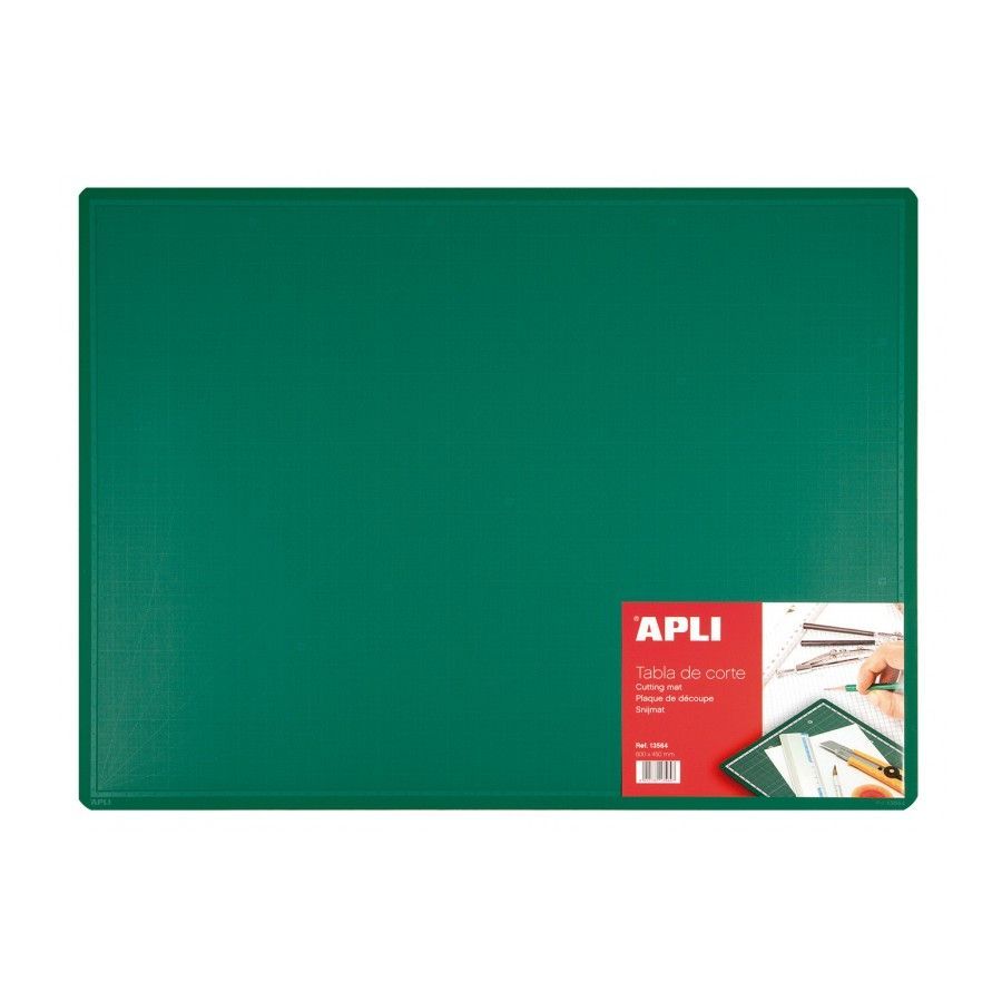 Base Corte Apli 45x60cm A2 13564 Verde-Verde