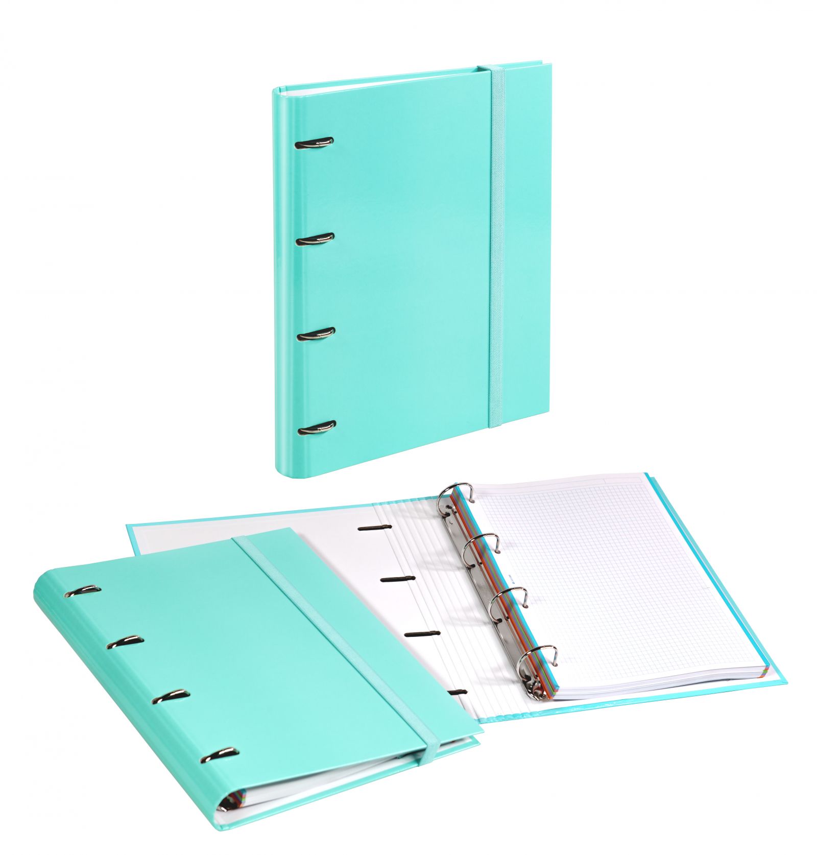 Dossier A4 Carchivo Soft 122476-17 4 arg c/rec Turquesa