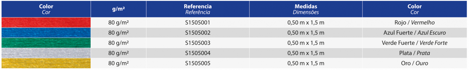 Papel Plissado Sadipal 0,50x1,50m 60g S1505005 Ouro Metal