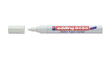 Marcador Edding 8050-49 Pneu Branco