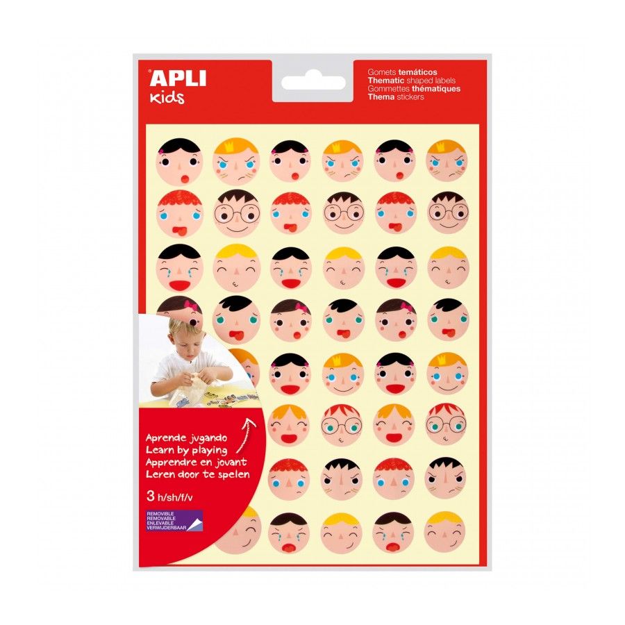 Stickers Adesivos Apli 18770 Emoções 3F