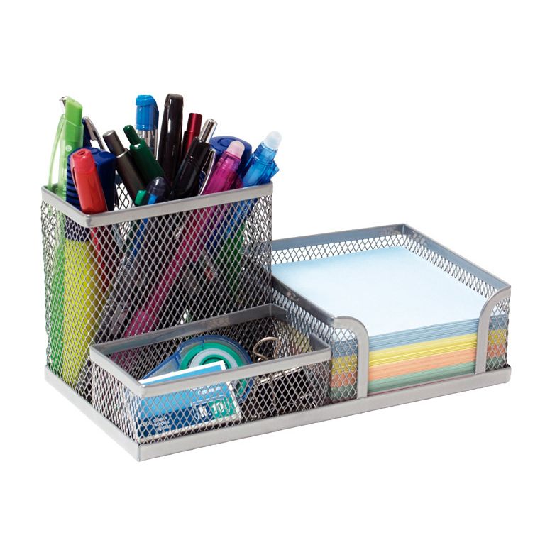 Organizador Secretária Plus 40654 Prata