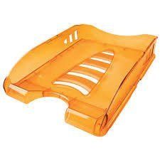 Tabuleiro Arda Plástico TR75510AR Laranja Transparente