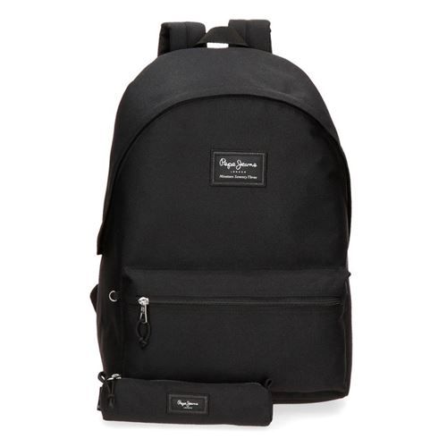 Mochila Escolar + Estojo Pepe Jeans 6339221 Evergreen Preto