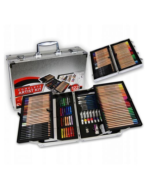 Conjunto Belas Artes Daler Rowney D196500704 122peças