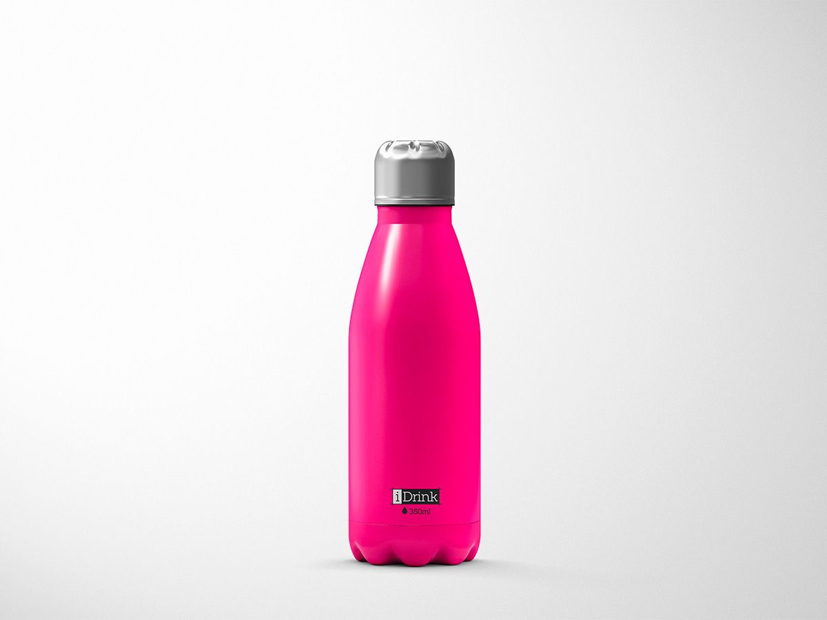 Garrafa Térmica I-Drink ID0302 Rosa 350ml