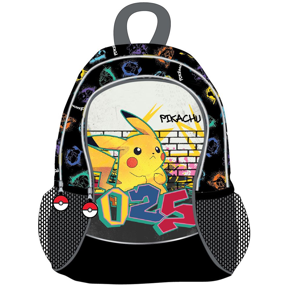 Mochila Júnior Safta POK23-1327 Pokemon - Pikachu [Ref.: 115109]
