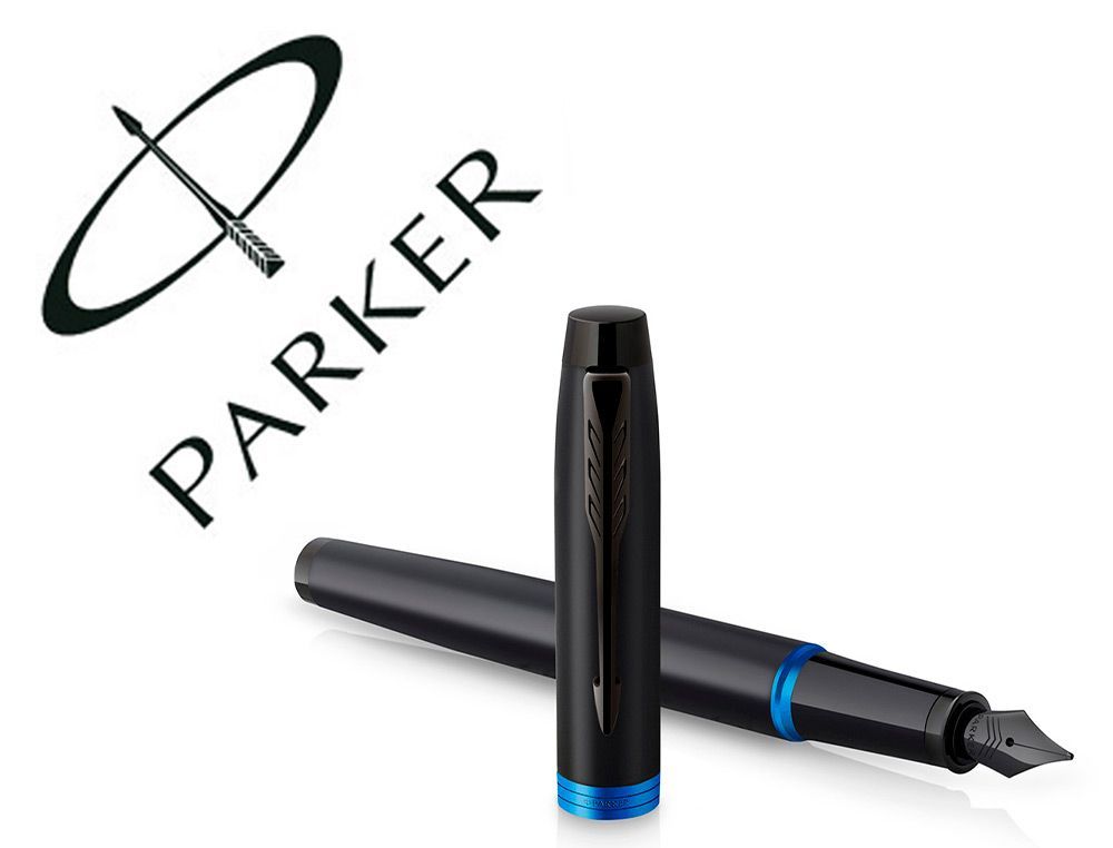 Caneta Parker 2172858 Im Professional Anel Azul Aparo F