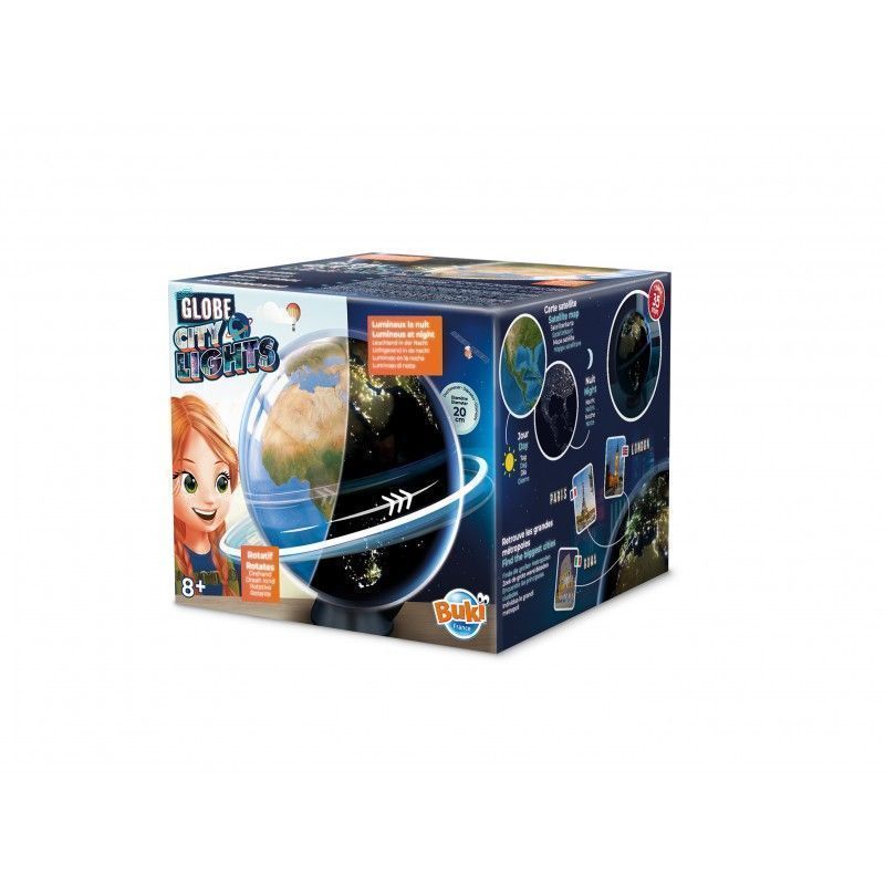 Globo Rotativo Buki B7347 C/ Luzes Dia/Noite 20cm