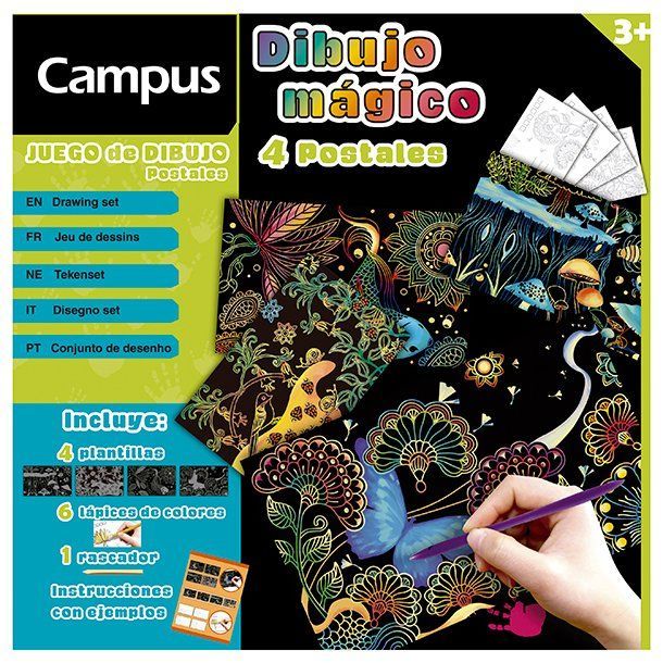 Folhas Desenho Mágico Campus 630688 Postais