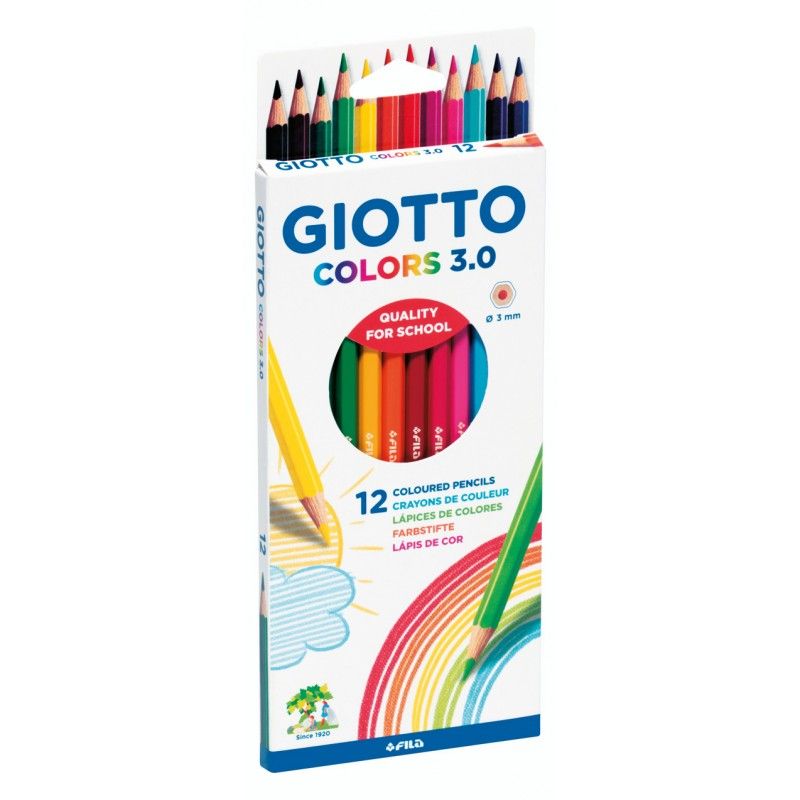 Lápis Cor Giotto F276600 3.0 Cx.12