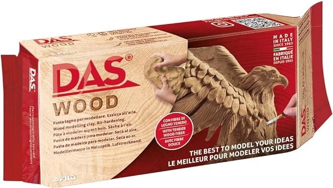 Massa Modelar Das F348700 (350g) Wood