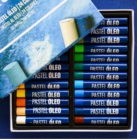 Pastel Óleo Inart 111499004 Cx.24