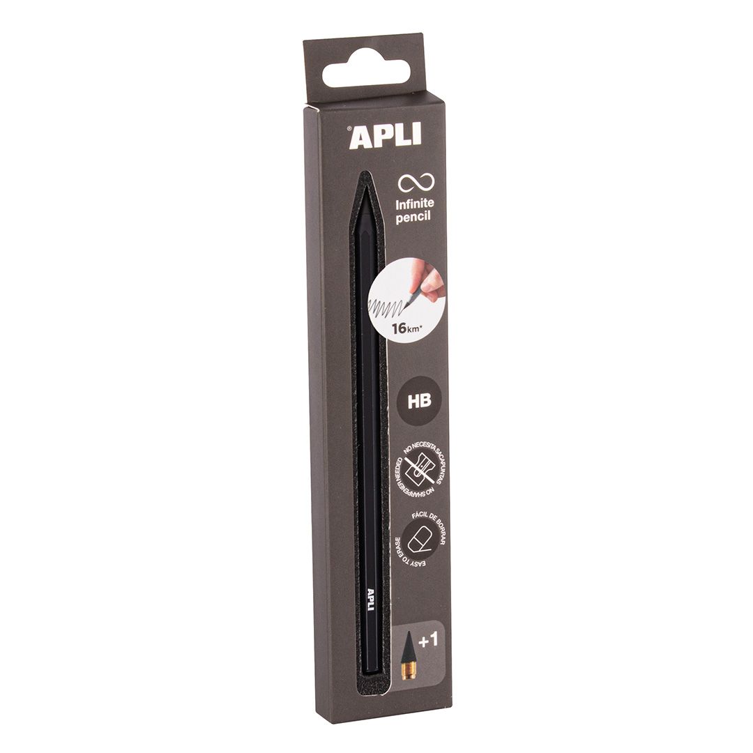 Lápis Apli 19828 Infinito Preto