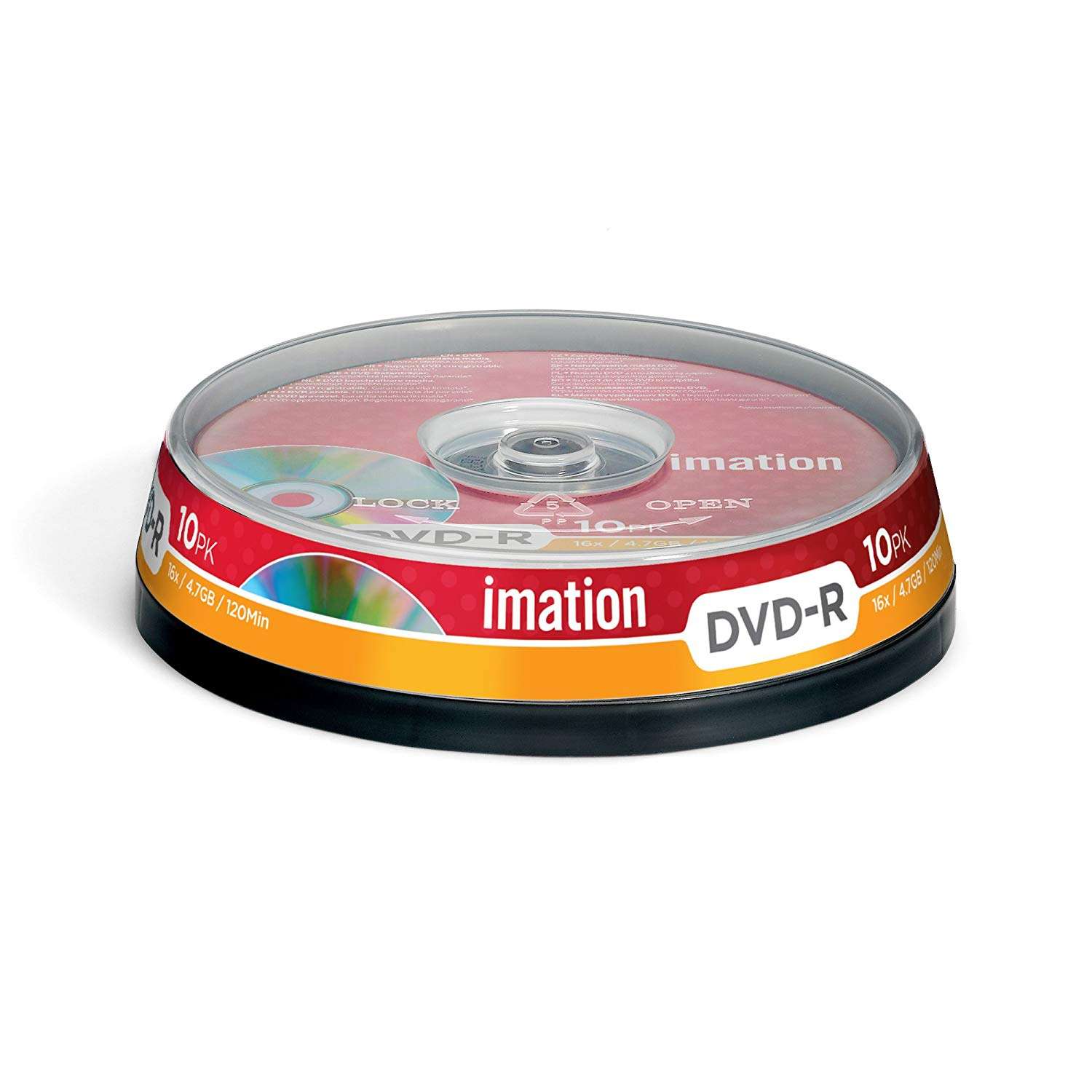 DVD + RW Imation 4x 4.7Gb 120M Spindle 10 (20431)