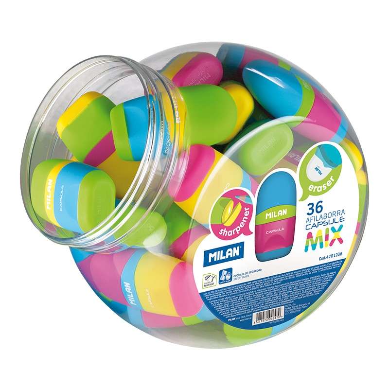 Expositor Borrachas MILAN CAPSULE MIX 36 Uni. (4701236)